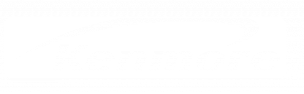 Kenmore appliance brand logo in black and white, clean and minimal design